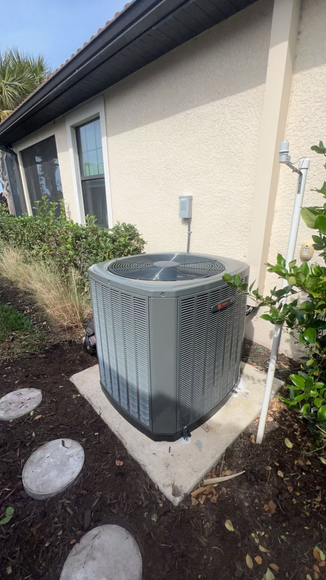 Condenser install